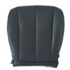 FZJDSD Black Driver Side Bottom Microfiber Leather Replacement Seat Cover