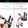 2X 50mm Plastic Side Quick Release Buckle Clip Cord Strap