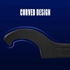 38-42MM Motorcycle Bike Adjustable Hook Wrench C Spanner Repair Hand