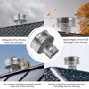 4 Inch Roofing Rain Cap - Galvanized Steel Round Roof