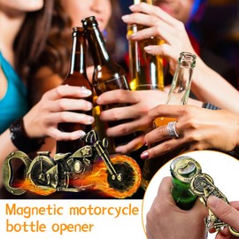 Motorcycle Bottle Opener, Motorcycle Gifts for Men, Bottle Opener for Men, Motorcycle Gadget, Father's Day Gift, Birthday Gift for Him, Husband, Dad, Grandpa, Friend