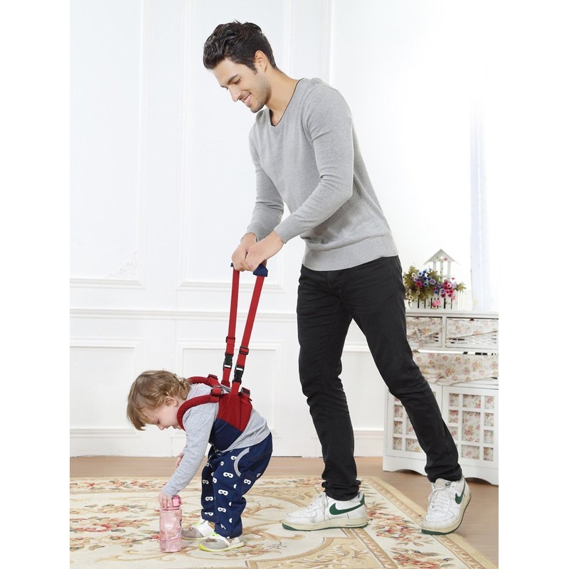 Itian Children's Walker Toddler Foot Assistant Vest Learning Walking Safety