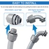 3/4 Inch 25ft Electrical Conduit Kit UL Certification,Flexible Non Metallic