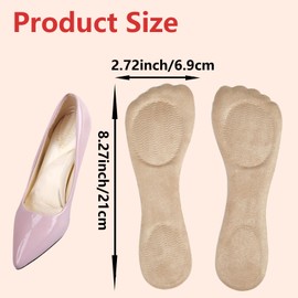 Weight Shifting Insoles for High Heels - Cushion Insoles for Women Heels - High Heel Inserts for Women - Comfortable Gel Inserts for Mujer