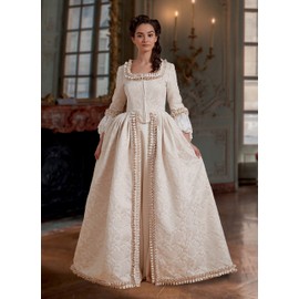 McCall Pattern Company McCall's Women's Victorian Costume Dress and Jacket, Sizes 14-22 Sewing Pattern, White