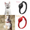 LiRui.R Airtag Protector Silicone Luminous Collar Adjustable Loss Prevention Eye-catching