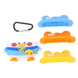 SUPVOX Cartoon Wireless Earphone Case with Hook Portable Protective Cover Compatible with Pro Stylish Design for Lasting Use for Travel and Everyday Carry