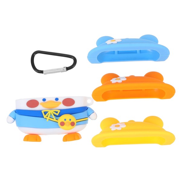 SUPVOX Cartoon Wireless Earphone Case with Hook Portable Protective Cover