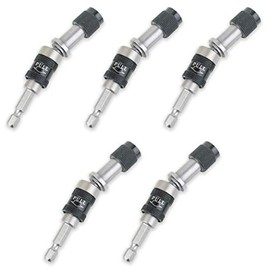 1/4" Swivel Hex Bit Holder with Locking Pivot and Quick Release Sleeve (5 pc)