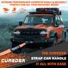 Cureder Tow Strap - 3'' x 30ft Recovery Strap,Lab Tested