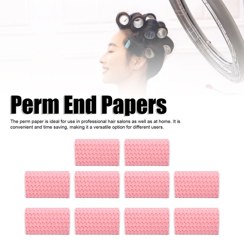 10 Packs Perm Paper Thickened Heat Resistant Highly Absorbent Perm