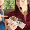 JIGCEN Spider Prank Scare Box, Inside Out Toys Gag Gifts