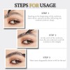 Tiejdhr 4 Tip Precise Eyebrow Pencil, Long-Lasting Waterproof Microblading Eyebrow