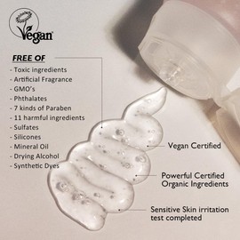 HARUHARU wonder Black Rice Triple AHA Gentle Cleansing Gel 3.38 fl oz, Hydrating Cleansing gel, Gentle exfoliating, Vegan, Travel essentials