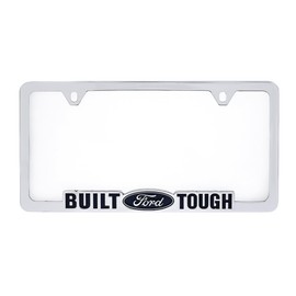 Built FORD Tough Metal License Plate Frame - Contoured Edge