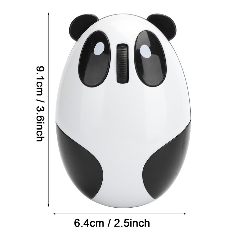 2.4GHz Wireless Optical Panda Computer Mouse for Win/OS X/Linux/Andriod/IOS