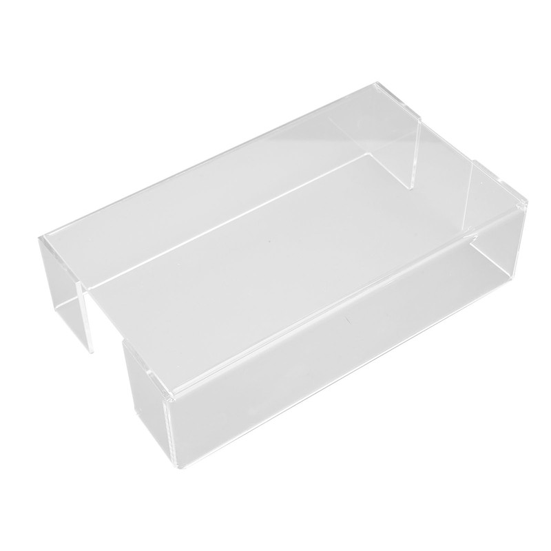 Napkin Tray Storage Holder Transparent Acrylic Modern 9.5x5.5x2.5in Large Capacity