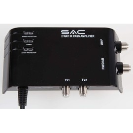 2 Way Indoor UHF/DAB IR Pass LTE AMP | Aerial/Satellite AMPLIFIERS/Distribution Aerial Satellite Equipment, 1 X Qty - AE5042
