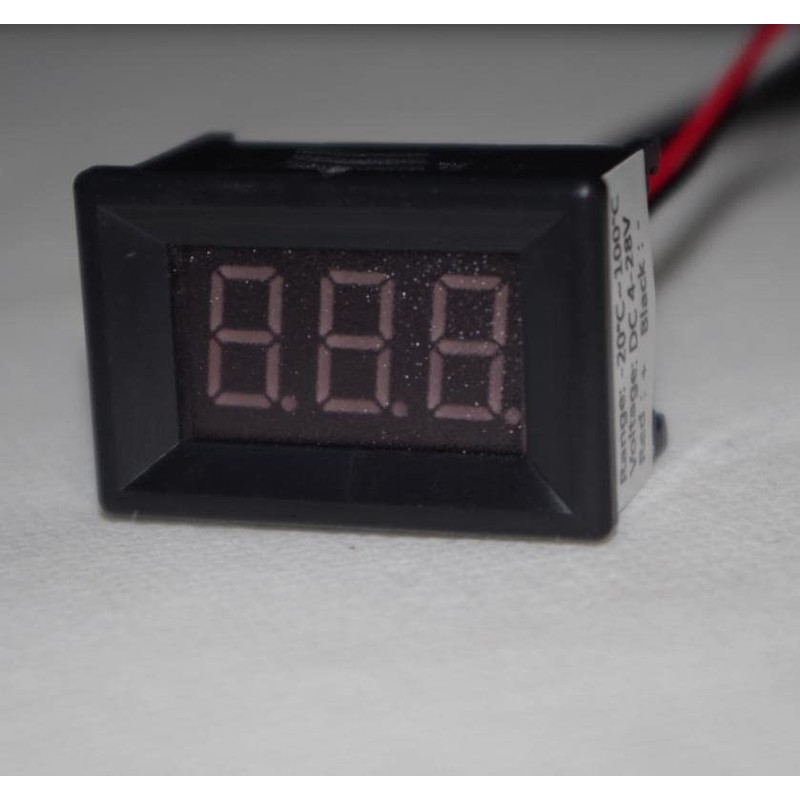 Taidacent DS18b20 Temperature Display Digital Temp Thermometer Display Panel 0.1C