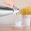 Stainless Steel Thermal Coffee Pot with Lid / Double-Walled Vacuum