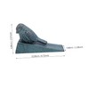 STOBOK Door Wedge Stopper for Hotel Outdoor Use Cast Iron