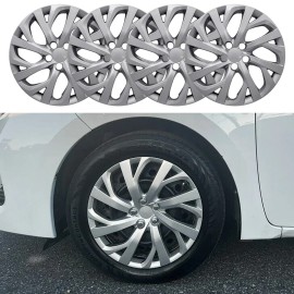 Coast2Coast International (CCI) Set of 4 Hubcaps Wheel Covers FOR 2009-2025 Toyota Corolla 16" Steel Rims
