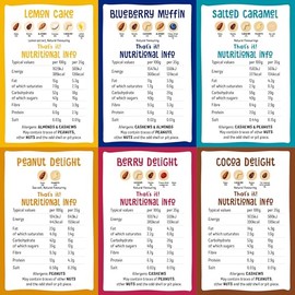 Nakd Pack Multisabores  Barritas Raw de fruta y frutos secos  Ingredientes 100 naturales  Sin Azcar Aadido  18 x 35g                                  