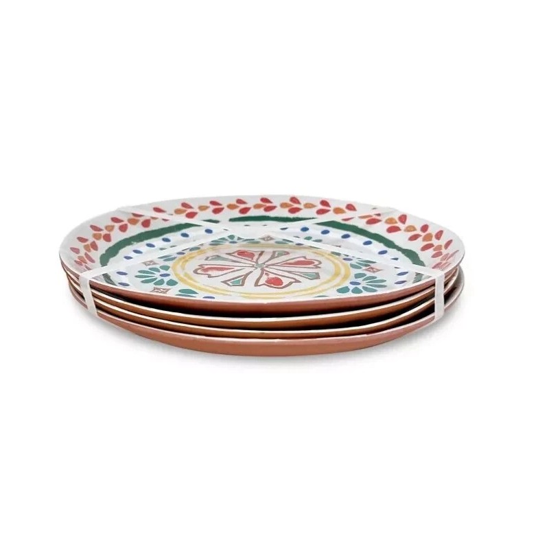 Food Network NEW Food Network Mesa Felix Melamine Dinner Plates