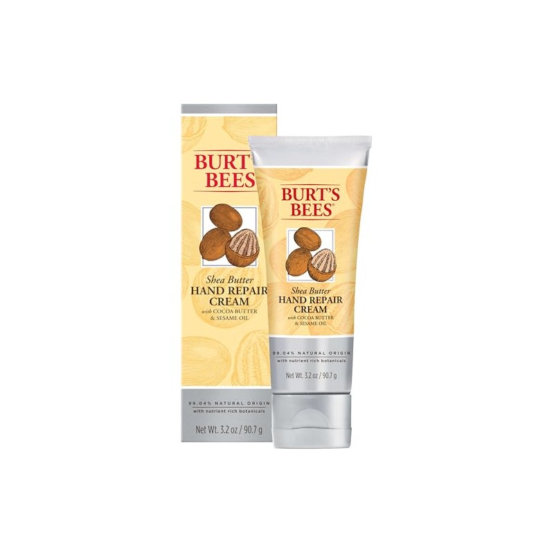 Burt's Bees 100% Natural Shea Butter Hand Repair Cream, 3.2