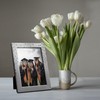 Frametigo Silver Plated Dazzle Bubble Photo Frame - Fits Photo