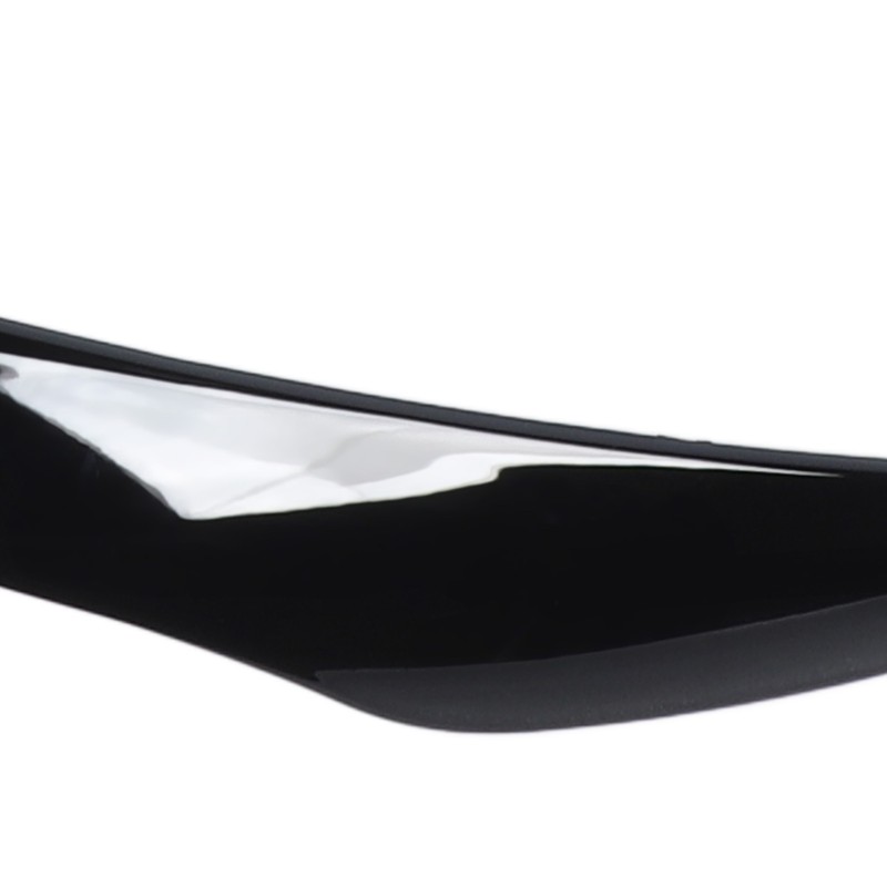 2 Pcs Headlight Eyebrow Headlamp Eyelid Cover Trim Frame Decal
