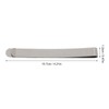 20pcs Stainless Steel Hemming Clips 3 Inch Measurement Ruler Quilting