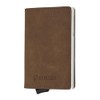 Vaulties - Men’s Leather RFID Wallet – Slim Aluminum Automatic