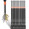 NoBrand 10-Pack Bits #2 Impact, 6-Inch Long Magnetic Head Drill