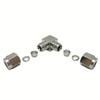 Closmos Stainless Steel 304 Compression 90 Degree Elbow 1/2" OD