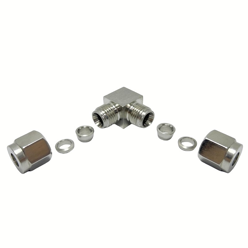 Closmos Stainless Steel 304 Compression 90 Degree Elbow 1/2" OD
