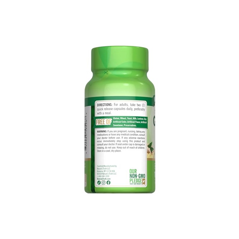 Nature's Truth Ginger Root Capsules | 100 Count | from