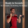 Pull Up Bar for Doorway, Adjustable Chin Up Bar with