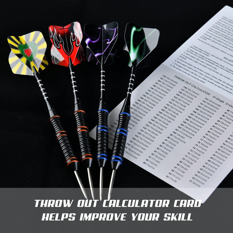 Formula Sports Darts Set, 6 Pcs 21g and 6 Pcs