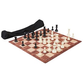 The House of Staunton The World's Greatest Chess Set® - Single Weighted (Mahogany)