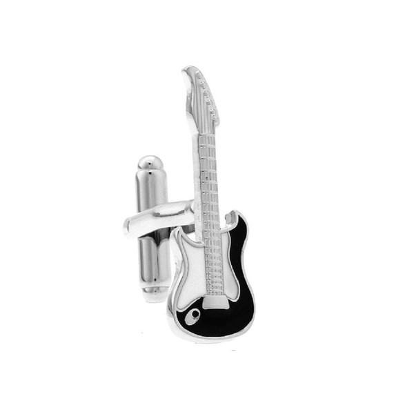 MRCUFF Guitar Rock n Roll Pair of Cufflinks in a