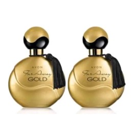 As Pics Showed Avon Far Away Gold Eau De Parfum Spray 1.7 Fl Oz New IN BOX~Unopened