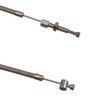 MOTOFLEX Bowden Cable Set Silver Grey – Simson SR2, SR2E