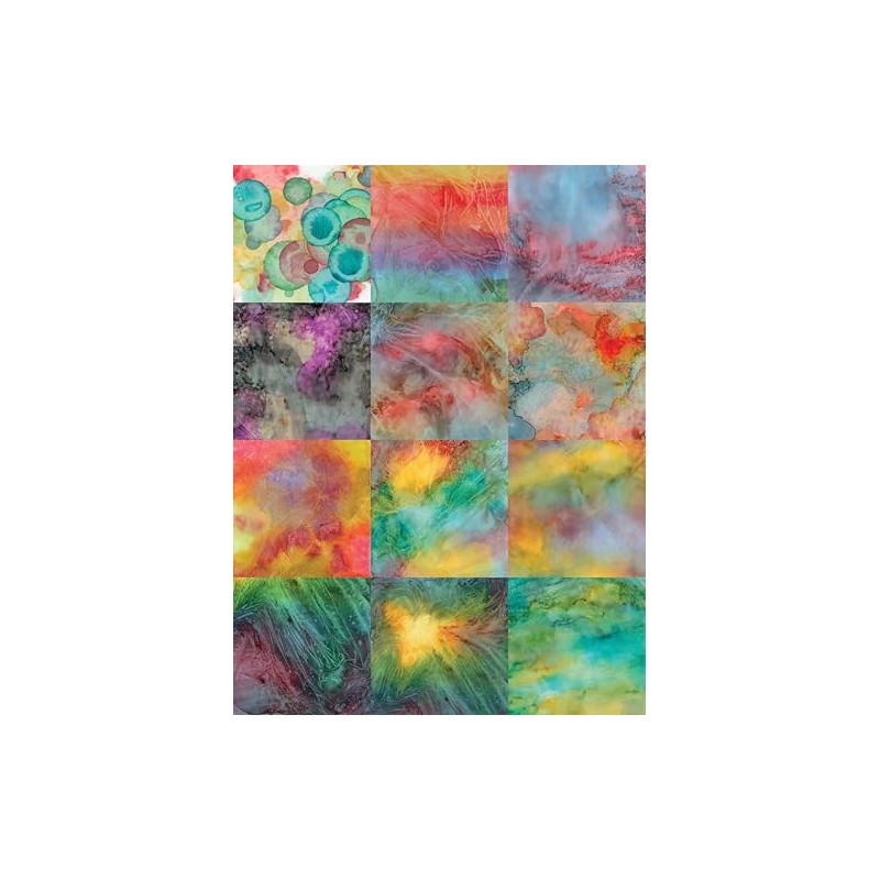 Clarity Designer Parchment: Northern Lights 8" x 8"