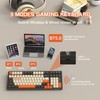 ATTACK SHARK K8 Wireless Mechanical Keyboard, 100 Keys, Hot Swappable