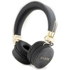 CG MOBILE Guess Wireless 4G PU Leather Headphones with Metal