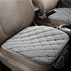 ALI2 2 Piece Velour Car Seat Cover Car Seat Cover Universal Car Seat Protector Grey