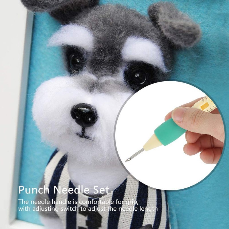 Embroidery Needles Stitching Punch Pen Set, Embroidery Pen Punch Needle