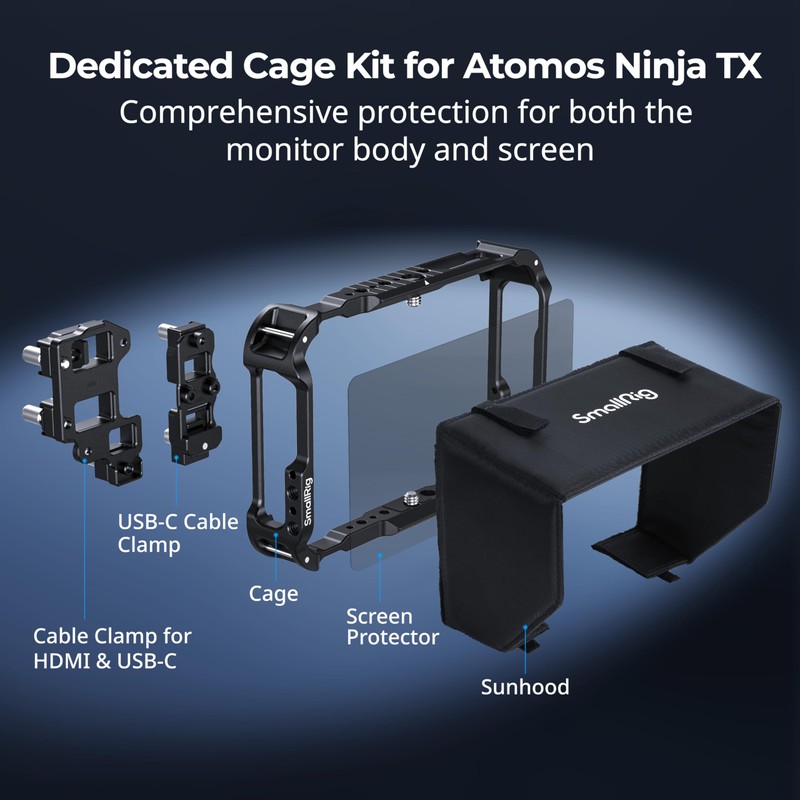 SmallRig Monitor Cage Kit for Atomos Ninja TX 5708