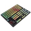 Keycaps PBT Translucent Sublimation Rainbow Gradient Mechanical 108 Keycaps for